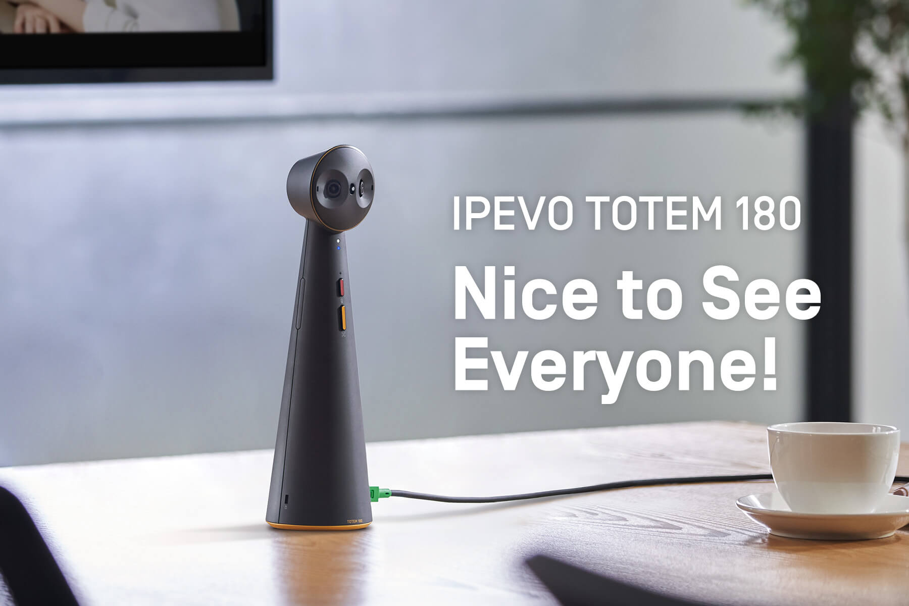 IPEVO Launches TOTEM 180 Panoramic Conference Camera