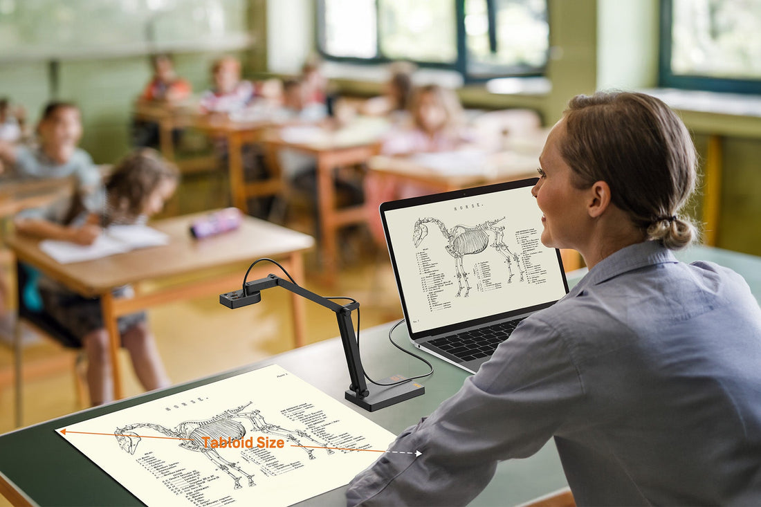 IPEVO Launches the V4K PRO 120: A Portable USB Document Camera with Tabloid Size Capture Range and Ultra-Wide-Angle Capabilities