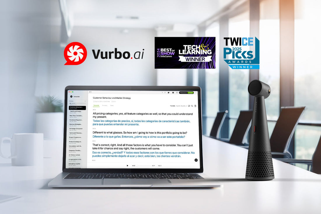 IPEVO Launches Upgraded Vurbo.ai