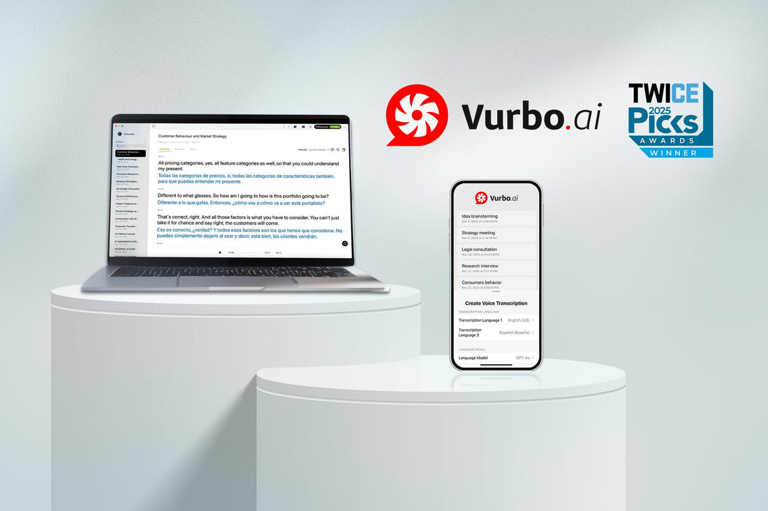 IPEVO’s Vurbo.ai Wins CES Picks Award 2025