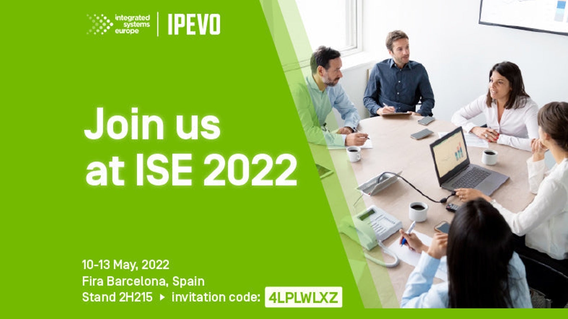 Meet us at ISE 2022