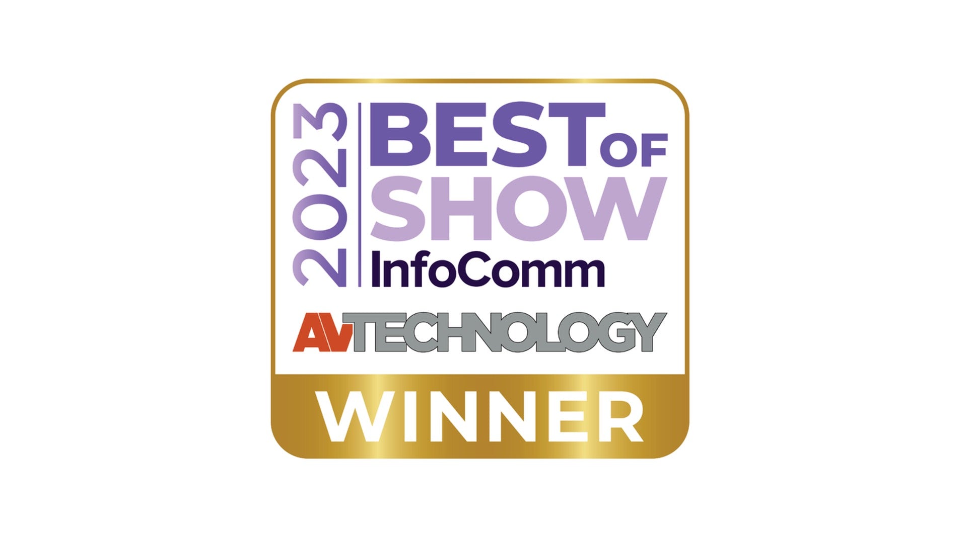 Infocomm Best of Show