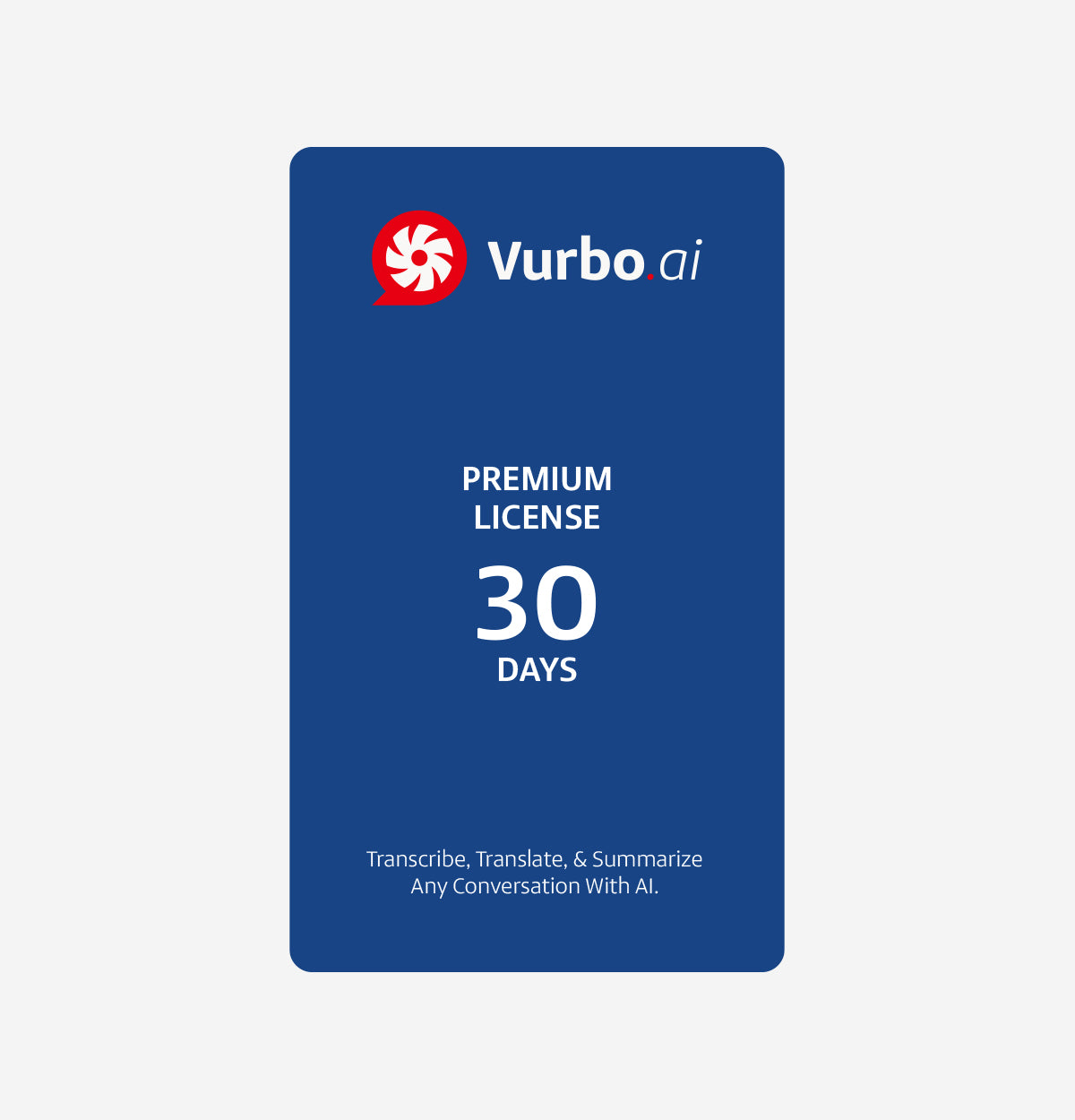 Vurbo.ai Premium (Ulimited Usage)