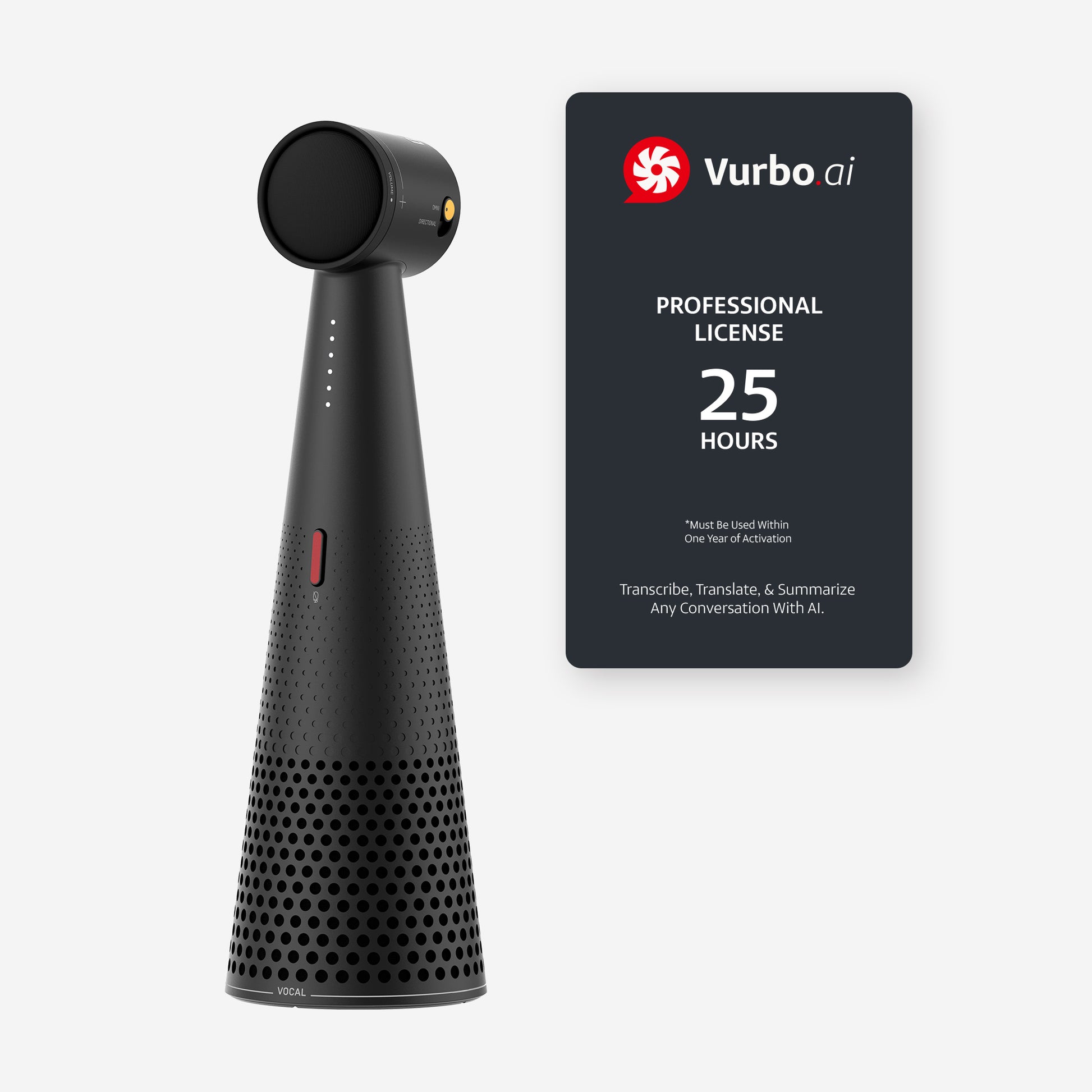 VOCAL + VURBO.AI PRO-25Hr