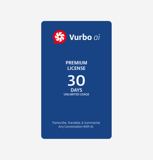 Vurbo.ai Premium (Ulimited Usage)