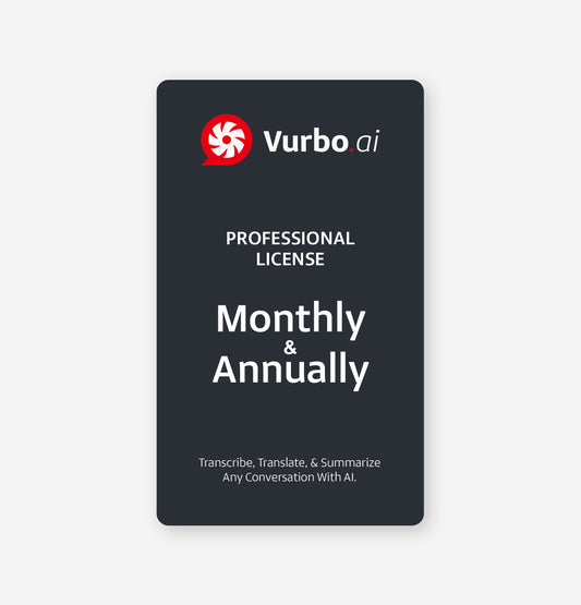 Vurbo.ai Pro (Unlimited Usage)